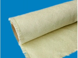 Vermiculite coated Silica fabric